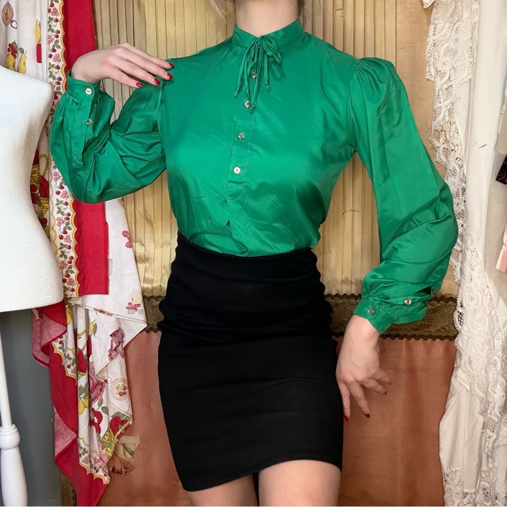 Vintage 70’s Green Top